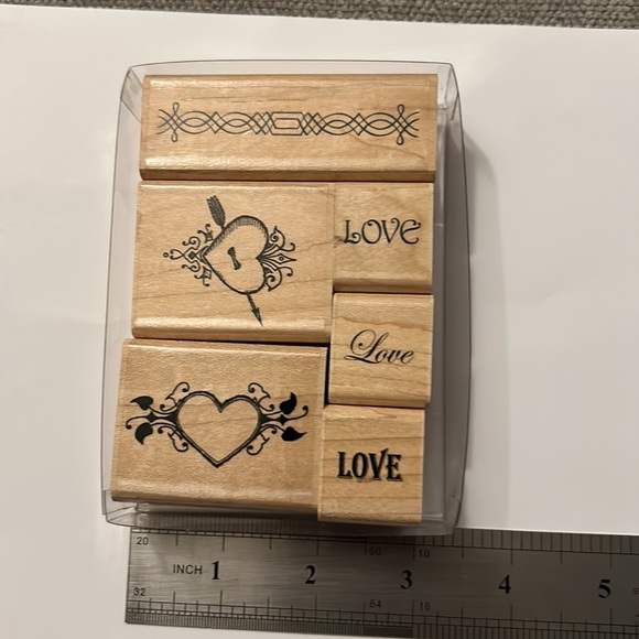Connected Hearts S809 stamp set - Picture 2 of 8